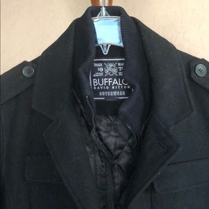 buffalo david bitton wool coat
